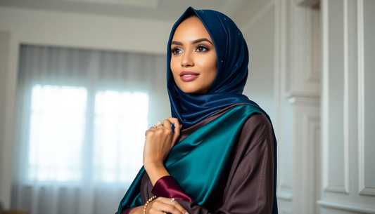 Les tendances hijab 2025 : les couleurs et tissus incontournables pour cette année !