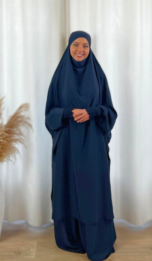 Jilbab Dubai – Bleu Marine