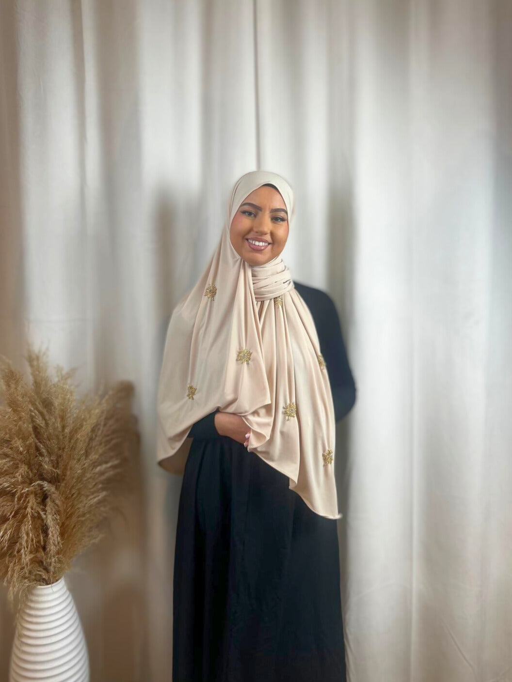 Hijab Jersey Crystal - Rose Clair N°28 MonHijab.fr