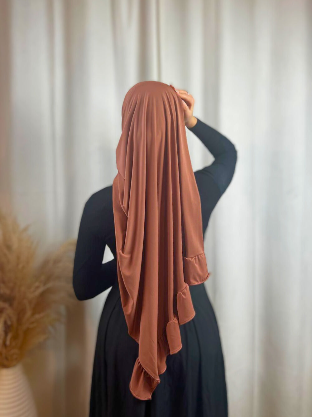 Hijab Jersey Froufrou - Rose  N°6