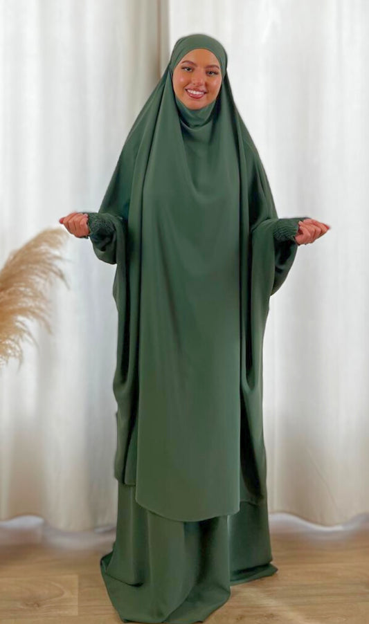 Jilbab Dubai – Vert