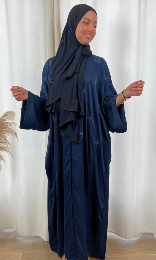 Abaya Crystal - Bleu