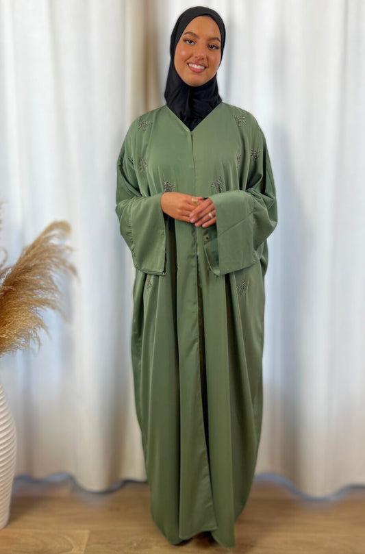 Abaya Crystal - Vert