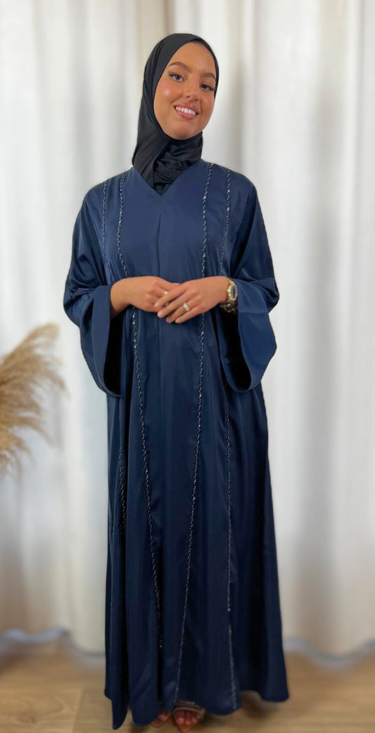 Abaya Dubai - Bleu