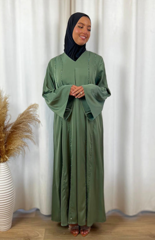 Abaya Dubai - Vert